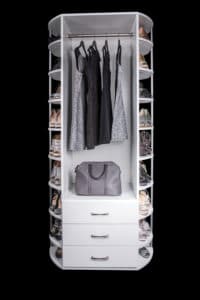 360 CLOSET SPINNER WITH VALET