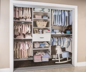 WHITE CLOSET SYSTEM THAT WILL GROW WITH YOUR CHILD