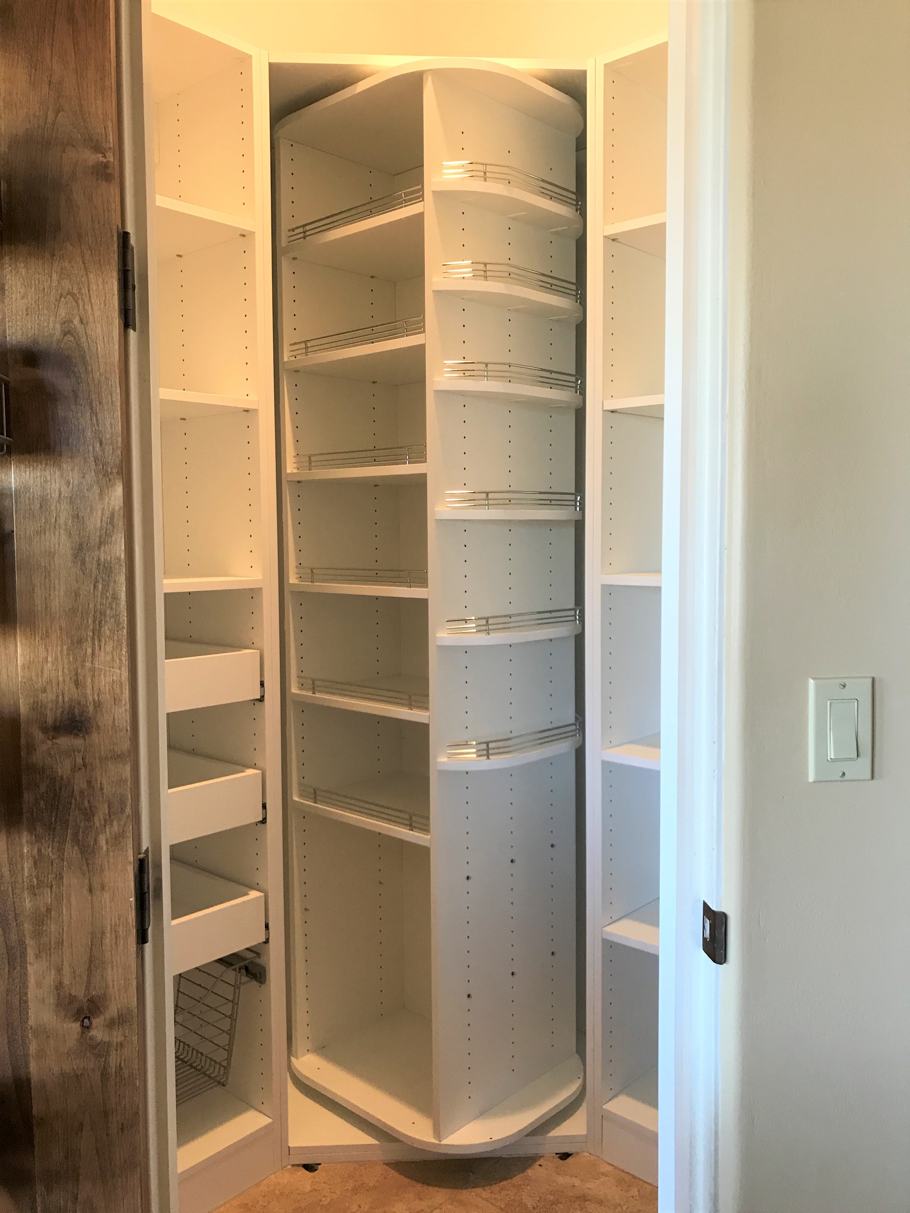 Rotating Pantry Lazy Lee Austin Morgan Closets