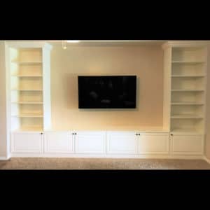 IVORY ENTERTAINMENT CENTER