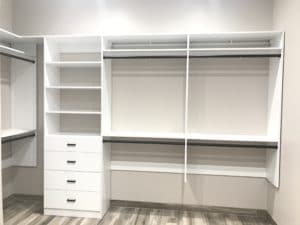 SIMPLE, FUNCTIONAL MASTER CLOSET